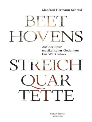 cover image of Beethovens Streichquartette